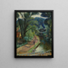 an urban park in Paris, France - Samuel Halpert — framed artwork on a wall