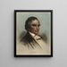 Daniel Webster - Samuel Hollyer — gerahmtes Bild an der Wand