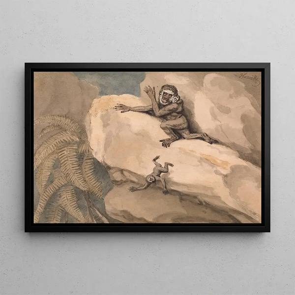Samuel Howitt - A Monkey and Young.webp