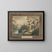 Jagd auf Enten - Samuel Howitt — gerahmtes Bild an der Wand