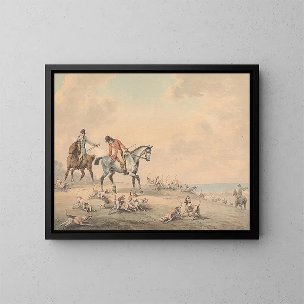 Le Chèque - Samuel Howitt — quadro incorniciato alla parete