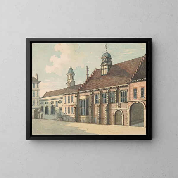 Gray's Inn - Samuel Ireland — quadro incorniciato alla parete