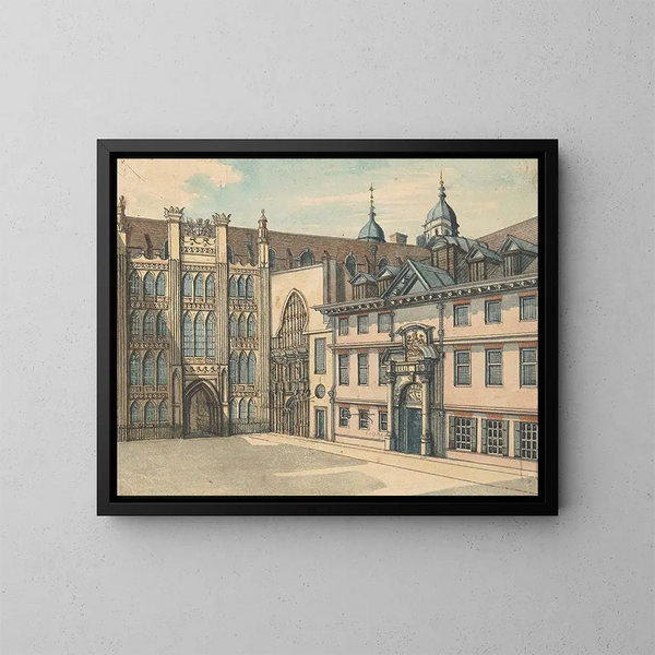 Hôtel de ville - Samuel Ireland — quadro incorniciato alla parete