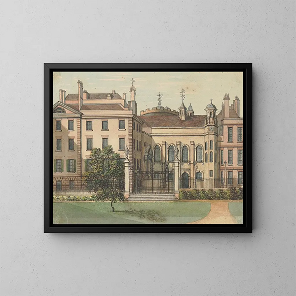 Il Tempio interno - Samuel Ireland — quadro incorniciato alla parete