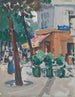 Jardins de Luxembourg à Paris - Samuel John Peploe — Ansicht des Kunstwerks
