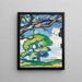 Alberi Douglas Hall - Samuel John Peploe — quadro incorniciato alla parete