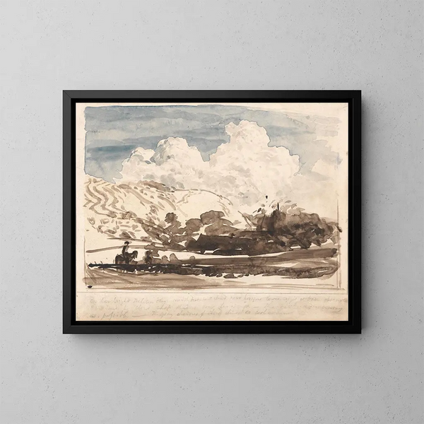 Le Nuage Lumineux - Samuel Palmer — quadro incorniciato alla parete
