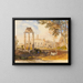 Le Forum romain - Samuel Palmer — gerahmtes Bild an der Wand
