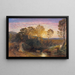 L'Heure dorée - Samuel Palmer — quadro incorniciato alla parete