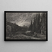 Der morgendliche Bauer - Samuel Palmer — gerahmtes Bild an der Wand