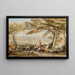Le dîner rustique - Samuel Palmer — gerahmtes Bild an der Wand