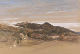 Samuel Palmer - Underriver Hills near Sevenoaks Kent from the Grounds of J Herries Esq.webp
