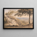 La collina di Wilmot Kent - Samuel Palmer — quadro incorniciato alla parete