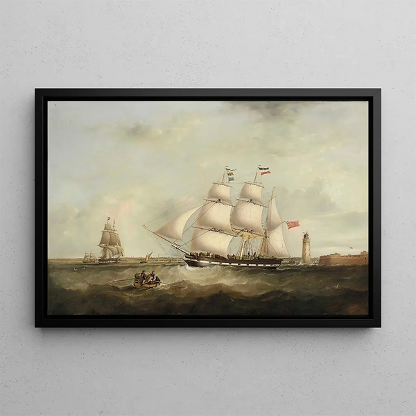 Samuel Walters - The gazelle Entering The Mersey.webp