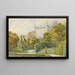 Château de Dunrobin - Samuel William Oscroft — framed artwork on a wall