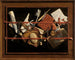 Nature morte agli occhi ingannevoli - Samuel van Hoogstraten — vista dell’opera