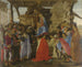 Anbetung der Heiligen - Sandro Botticelli — Ansicht des Kunstwerks