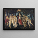 Il Primavera - Sandro Botticelli — quadro incorniciato alla parete