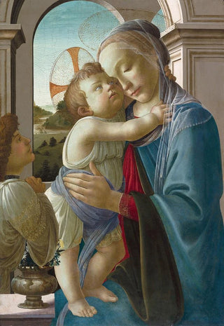 Sandro Botticelli - Virgin and Child with an Angel.webp
