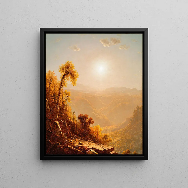 Sanford Robinson Gifford - October in the Catskills.webp