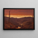 Twilight in the Catskills - Sanford Robinson Gifford — framed artwork on a wall