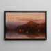 Berg Whiteface vom Lake Placid - Sanford Robinson Gifford — gerahmtes Bild an der Wand