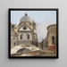 Santa Maria dei Miracoli e Santa Maria Nova - Ippolito Caffi — quadro incorniciato alla parete