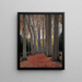 Allée des Platanes - Santiago Rusiñol — quadro incorniciato alla parete