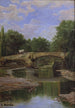 Pont sur une rivière - Santiago Rusiñol — Ansicht des Kunstwerks