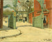 Entrée del parco del Moulin de la Galette - Santiago Rusiñol — vista dell’opera