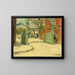 Entrée del parco del Moulin de la Galette - Santiago Rusiñol — quadro incorniciato alla parete