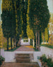 Gardens of the Generalife - Santiago Rusiñol — artwork view