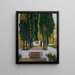 Gardens of the Generalife - Santiago Rusiñol — framed artwork on a wall