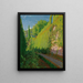 Garten von Sa Coma Valdemosa - Santiago Rusiñol — gerahmtes Bild an der Wand