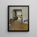 Interno di Sitges - Santiago Rusiñol — quadro incorniciato alla parete