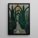 Die Gärten des Generalife in Granada - Santiago Rusiñol — gerahmtes Bild an der Wand
