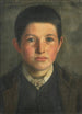Portrait of a young boy - Sarah Cecilia Harrison — artwork view