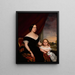 Mère e bambino - Sarah Miriam Peale — quadro incorniciato alla parete