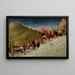 Il Viaggio dei Magi - Sassetta — quadro incorniciato alla parete