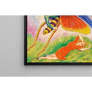 Sauterelle - Nils Dardel | Reproduction Tableau Décoration murale affiche copie