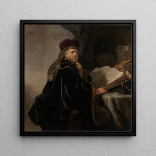 Rembrandt van Rijn - Scholar at his Study.webp