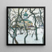 Reproduktion des Gemäldes Winterlandschaft mit Kirche - Abraham Manievich