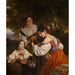 Reproduktion des Gemäldes Szenen des römischen Genres - Franz Xaver Winterhalter