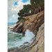 Riproduzione del dipinto Scène sulla costa di Nervi - Alfred Zoff