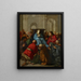 Tod der Jungfrau - Schule von Carlo Saraceni — gerahmtes Bild an der Wand