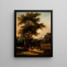 Pastori al santuario di Artemide - Scuola di Claude Lorrain — quadro incorniciato alla parete