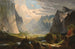 Landschaft des Tals - Schule von Thomas Hill — Ansicht des Kunstwerks