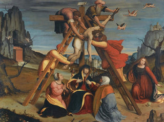 School of Ferrara - The Descent From The Cross.webp