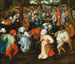 La Danse de la Mariée - Ecole de Pieter Brueghel II — vista dell’opera