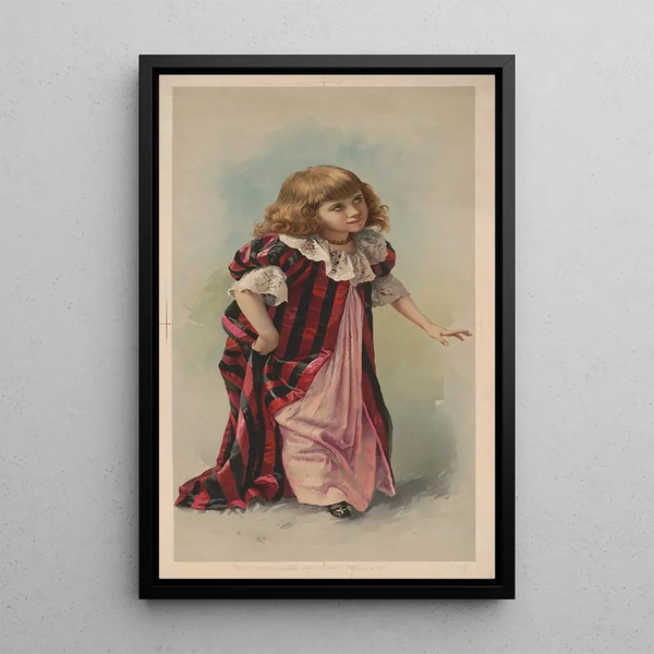 Petite princesse - Schumacher Ettlinger — framed artwork on a wall